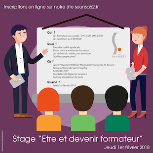 Stage Etre et devenir formateur
